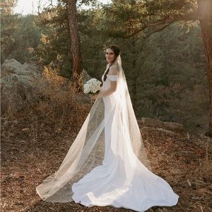 Chapel length veil